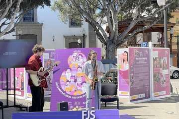 Acordes de valentía resuenan en Los Llanos de Telde/Francisco Javier Santana.